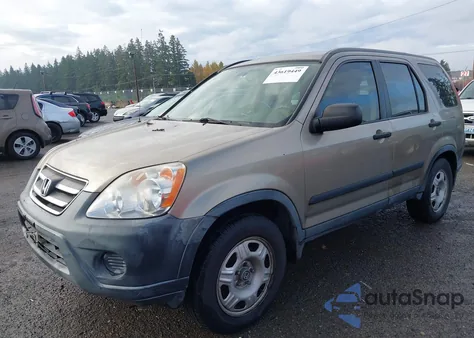 2005 Honda Cr-V Lx from USA, damaged, VIN JHLRD68545C017763